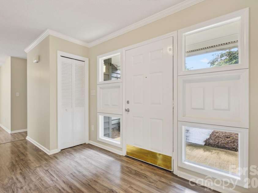 10 Laurel Place Drive, Asheville, NC 28803.  MLS# CAR4370539, YatesRealty ID 32935. Coat closet as you enter