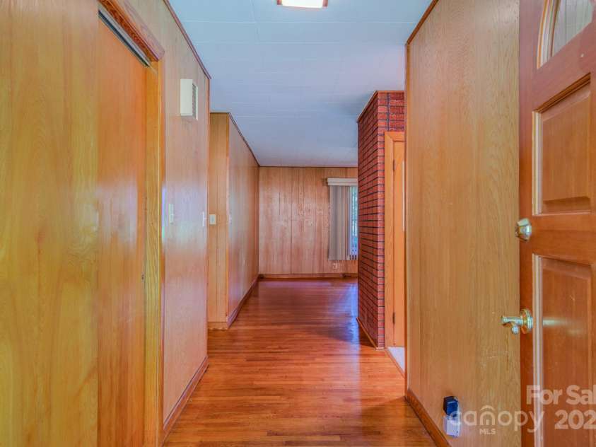 105 Alexander Avenue, Swannanoa, NC 28778.  MLS# CAR4289989, YatesRealty ID 32936. Front door entrance