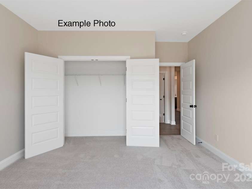 115 Tonbridge Way, Mooresville, NC 28115.  MLS# CAR4305877, YatesRealty ID 3294. Example Photo - Bedroom 2