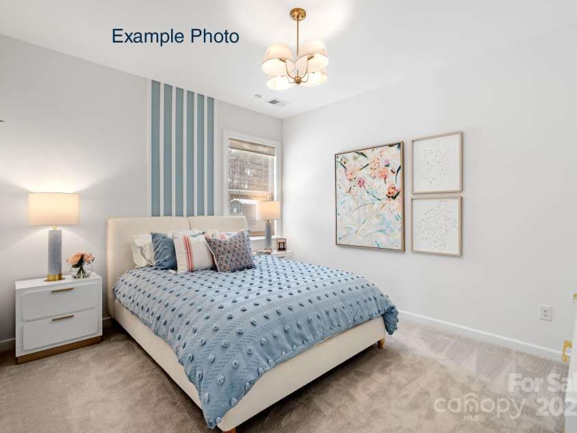 115 Tonbridge Way, Mooresville, NC 28115.  MLS# CAR4305877, YatesRealty ID 3294. Example Photo - Bedroom 3