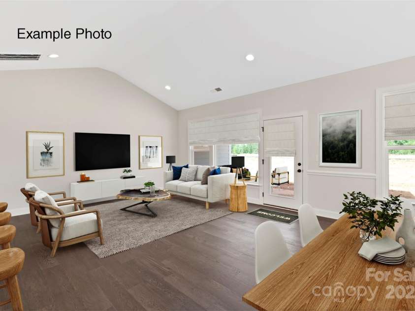 115 Tonbridge Way, Mooresville, NC 28115.  MLS# CAR4305877, YatesRealty ID 3294. Example Photo - Family Room