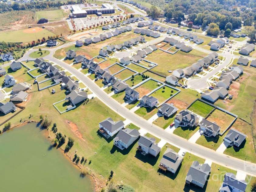 236 Pinnacle Crossing, Shelby, NC 28152.  MLS# CAR4313906, YatesRealty ID 3295. Water view of the pond