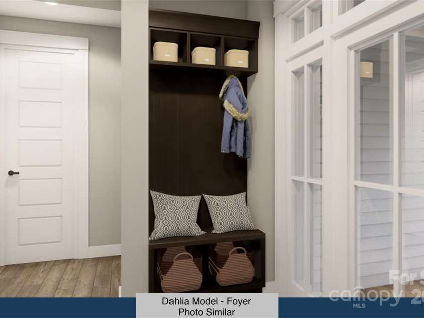 29 Park Avenue, Hendersonville, NC 28792.  MLS# CAR4131238, YatesRealty ID 3296. Dahlia Model - Foyer