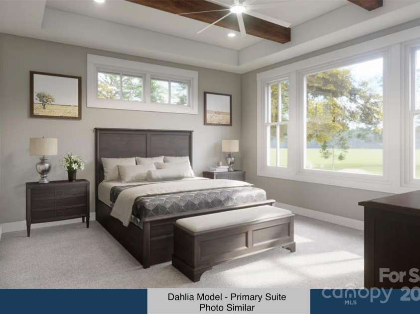 29 Park Avenue, Hendersonville, NC 28792.  MLS# CAR4131238, YatesRealty ID 3296. Dahlia Model - Primary Suite
