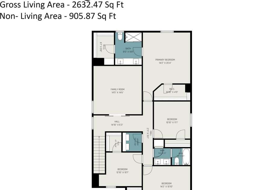 2509 Trollinger Drive, Catawba, NC 28609.  MLS# CAR4389649, YatesRealty ID 32964. Floor plan