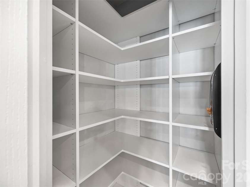 5125 Mount Clare Lane, Charlotte, NC 28210.  MLS# CAR4393612, YatesRealty ID 32970. Pantry with exceptional storage space