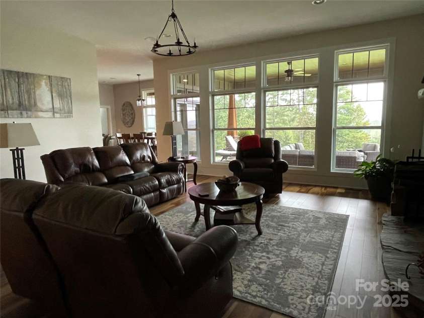 700 Bear Cliff Drive, Nebo, NC 28761.  MLS# CAR4304808, YatesRealty ID 3298. Great Room