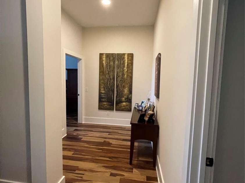 700 Bear Cliff Drive, Nebo, NC 28761.  MLS# CAR4304808, YatesRealty ID 3298. Hallway to Bedrooms 2 & 3 and Bathroom #2