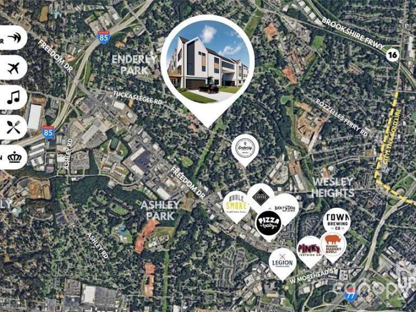 3027 Yada Lane, Charlotte, NC 28208.  MLS# CAR4239284, YatesRealty ID 32980. 