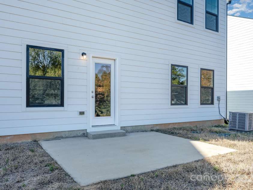 109 Silverwood Court, Mooresville, NC 28115.  MLS# CAR4320081, YatesRealty ID 32984. Back Exterior Patio