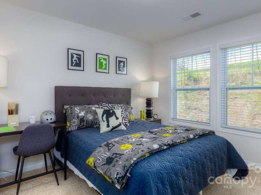 300 Creekview Road, Hendersonville, NC 28792.  MLS# CAR4173410, YatesRealty ID 3299. Bedroom #2