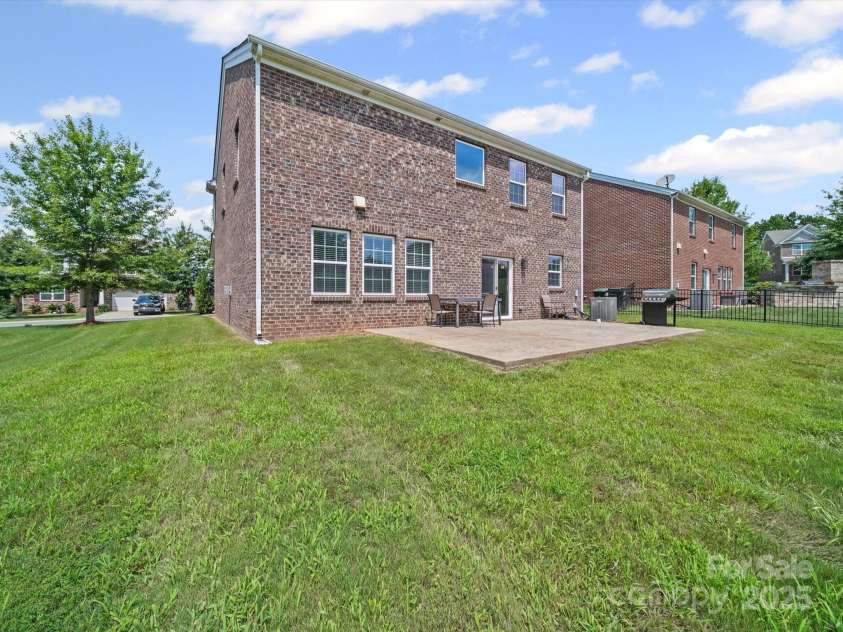 3409 Yarmouth Lane, Gastonia, NC 28056.  MLS# CAR4291726, YatesRealty ID 32993. Rear Elevation