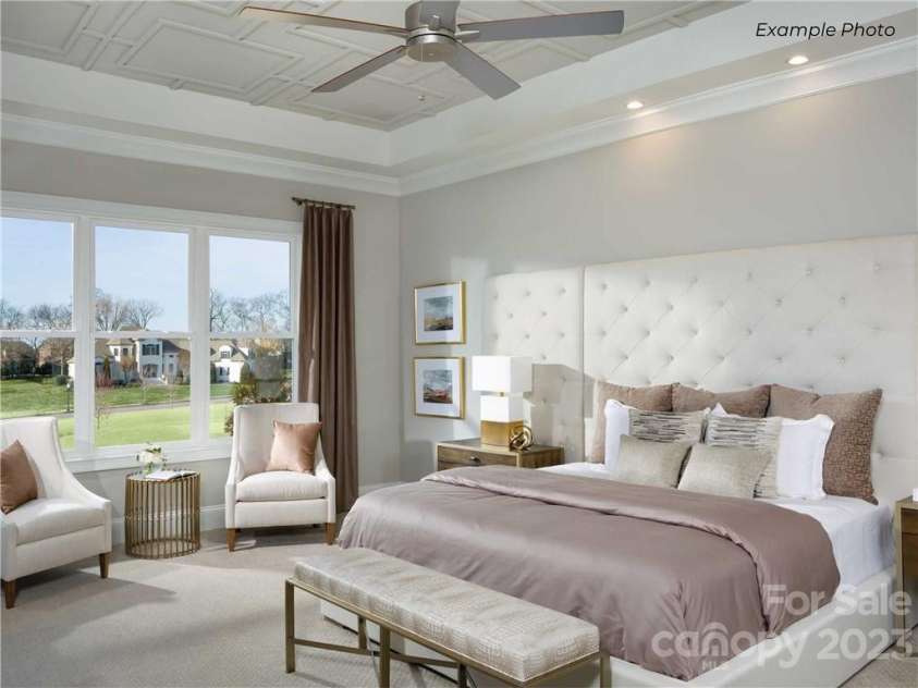 129 Sleepy Cove Trail, Mooresville, NC 28117.  MLS# CAR3936807, YatesRealty ID 33. Primary Retreat with Design Ceiling Details