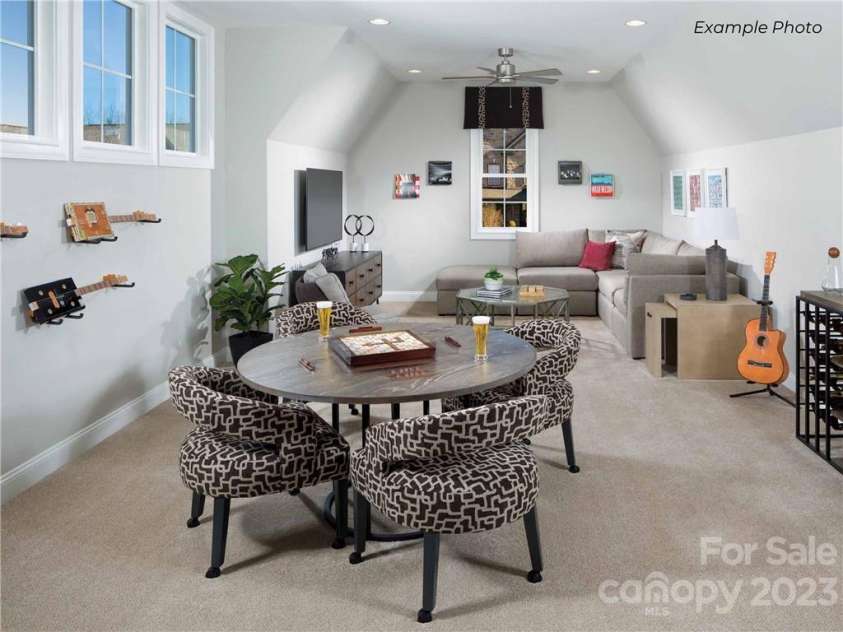 129 Sleepy Cove Trail, Mooresville, NC 28117.  MLS# CAR3936807, YatesRealty ID 33. Spacious Upstairs Bonos Room