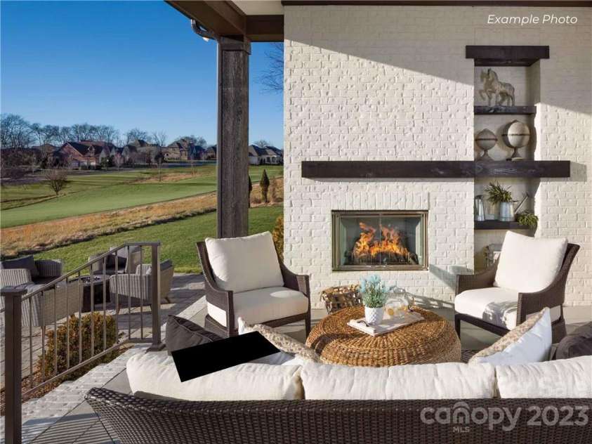 129 Sleepy Cove Trail, Mooresville, NC 28117.  MLS# CAR3936807, YatesRealty ID 33. Stunning Covered Porch Area