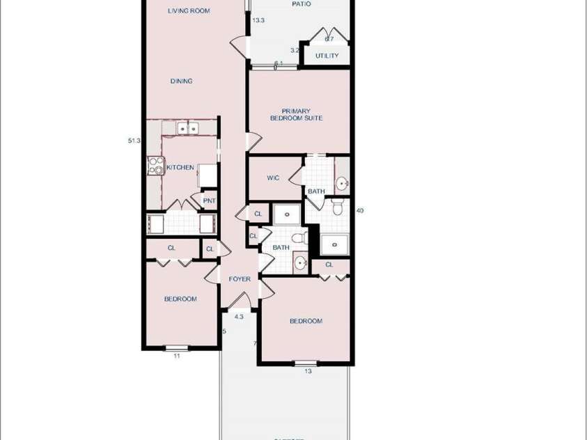 6295 Pansy Trail, Denver, NC 28037.  MLS# CAR4285349, YatesRealty ID 33010. Easy flow and open floor plan