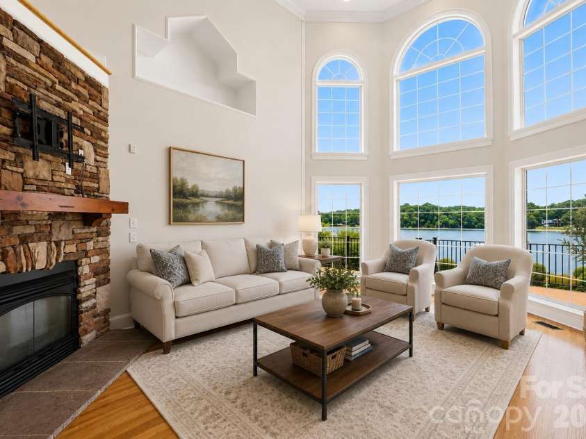 263 Quiet Waters Road, Belmont, NC 28012.  MLS# CAR4392874, YatesRealty ID 33024. Virtually staged