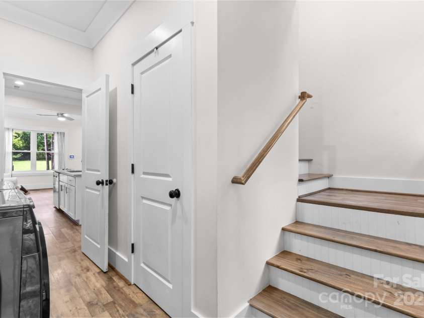 733 Green Street, Rock Hill, SC 29730.  MLS# CAR4289668, YatesRealty ID 33026. Stairs off the mudroom lead to 2 more bedrooms & a full bath