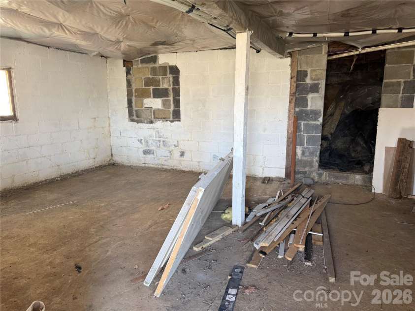 703 Stage Street, Lenoir, NC 28645.  MLS# CAR4354953, YatesRealty ID 3303. Basement
