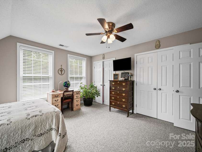 340 Oakview Drive, Salisbury, NC 28146.  MLS# CAR4290519, YatesRealty ID 33043. Secondary bedrooms also have lots of closet space