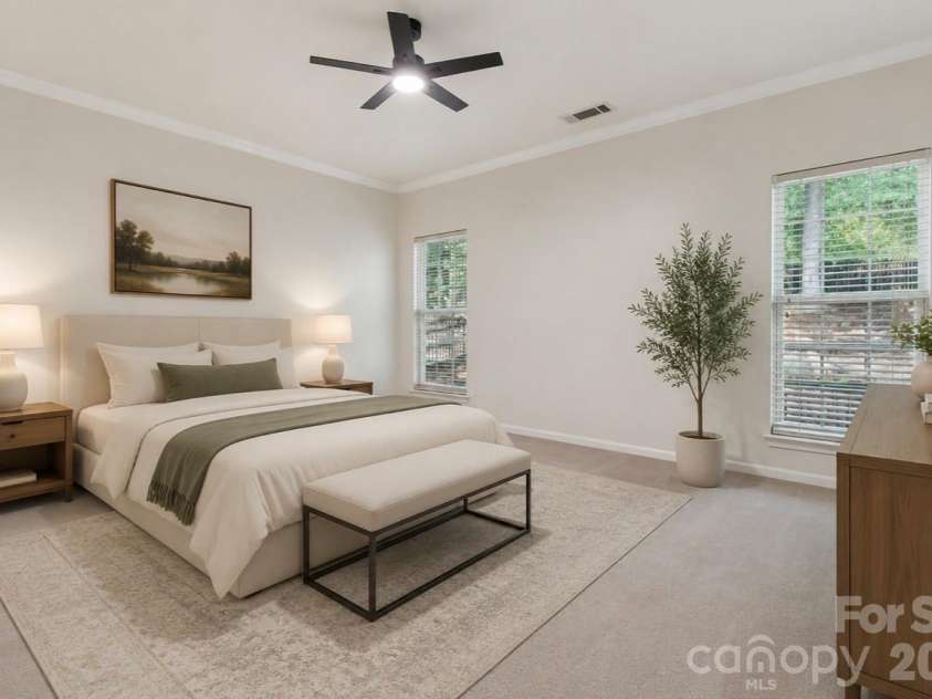 11627 Knightsdale Drive, Charlotte, NC 28277.  MLS# CAR4391397, YatesRealty ID 33046. Virtually Staged