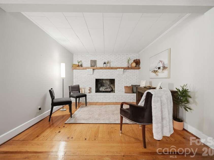 255 Wildwood Road, Lenoir, NC 28645.  MLS# CAR4395168, YatesRealty ID 33050. Library / Sitting Room
