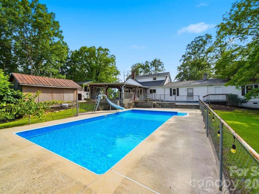 255 Wildwood Road, Lenoir, NC 28645.  MLS# CAR4395168, YatesRealty ID 33050. Pool Patio