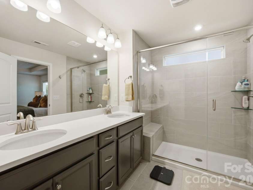 169 Marron Drive, Indian Trail, NC 28079.  MLS# CAR4394787, YatesRealty ID 33059. Primary Bathroom