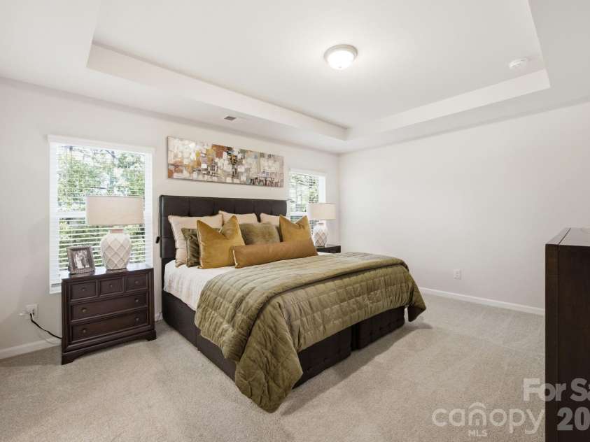 169 Marron Drive, Indian Trail, NC 28079.  MLS# CAR4394787, YatesRealty ID 33059. Primary Rear Facing Bedroom
