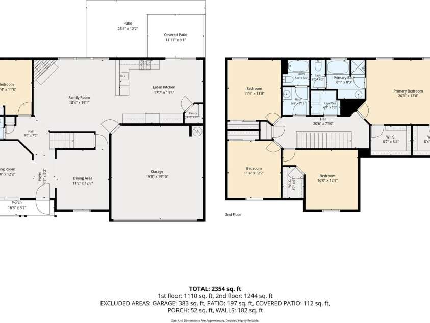 9833 Aventide Lane, Charlotte, NC 28215.  MLS# CAR4377310, YatesRealty ID 33061. Floorplan