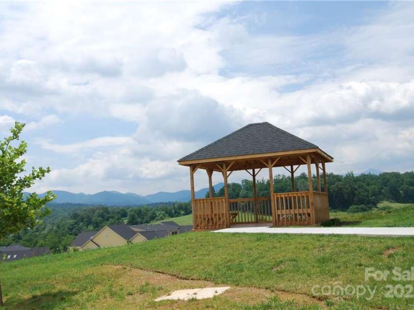 9999-S-3 Brookstone Place, Candler, NC 28715.  MLS# CAR4290047, YatesRealty ID 33063. Community Gazebo at Vistas of Westfield