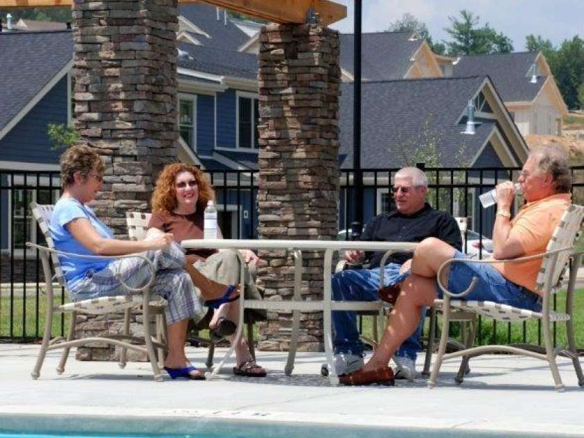 9999-S-3 Brookstone Place, Candler, NC 28715.  MLS# CAR4290047, YatesRealty ID 33063. Pool with residents