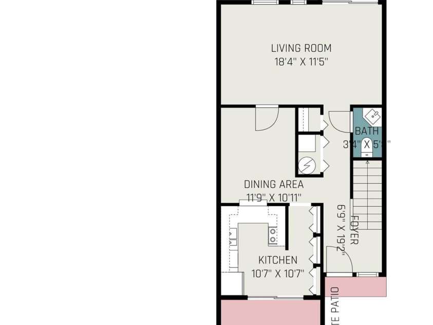 3740 Winding Creek Lane, Charlotte, NC 28226.  MLS# CAR4286176, YatesRealty ID 33064. 