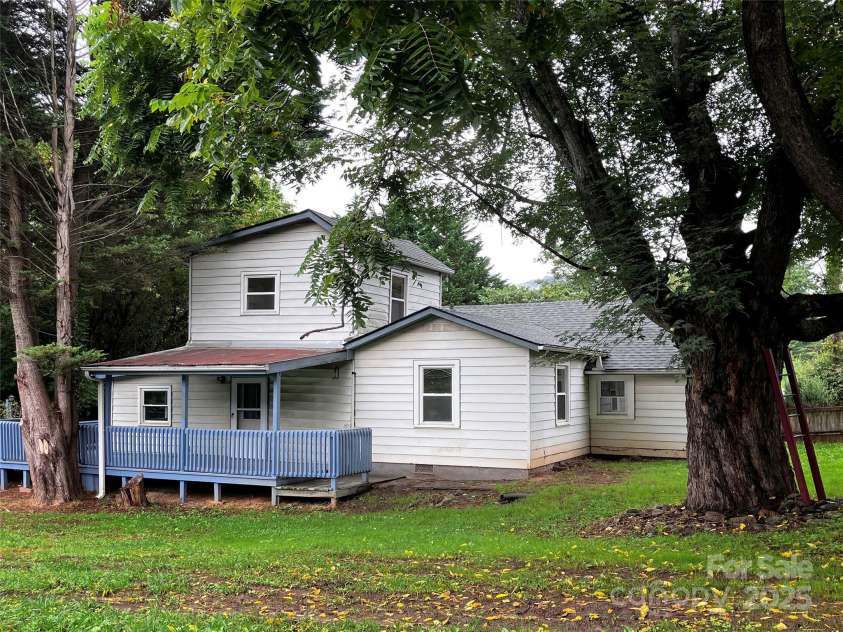 120 Harrison Street, Swannanoa, NC 28778.  MLS# CAR4292286, YatesRealty ID 33068. Rear Exterior