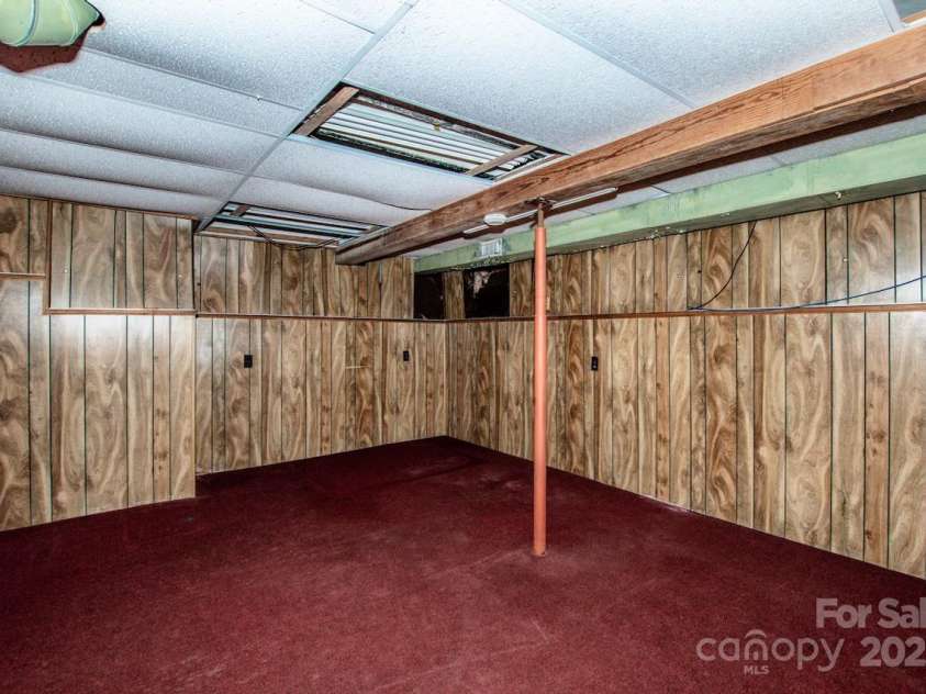 1302 A Street, Kannapolis, NC 28081.  MLS# CAR4291773, YatesRealty ID 33072. Basement