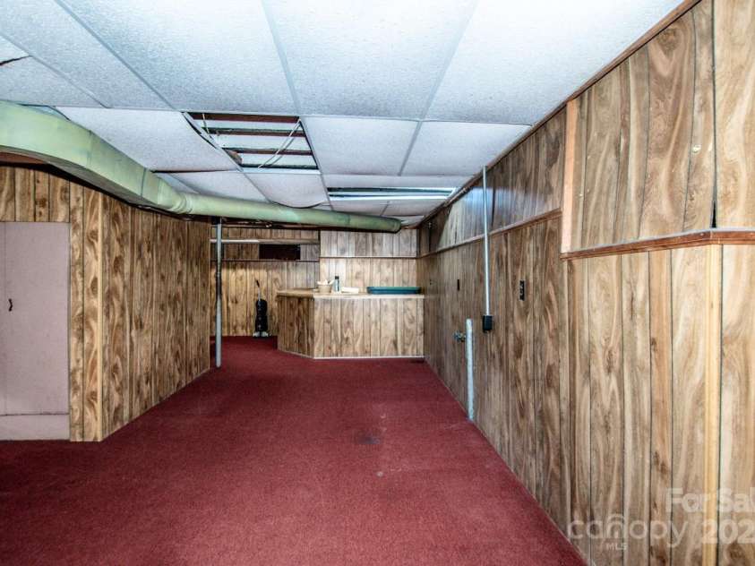 1302 A Street, Kannapolis, NC 28081.  MLS# CAR4291773, YatesRealty ID 33072. Basement