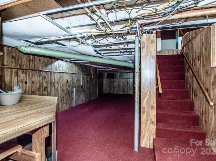 1302 A Street, Kannapolis, NC 28081.  MLS# CAR4291773, YatesRealty ID 33072. Basement
