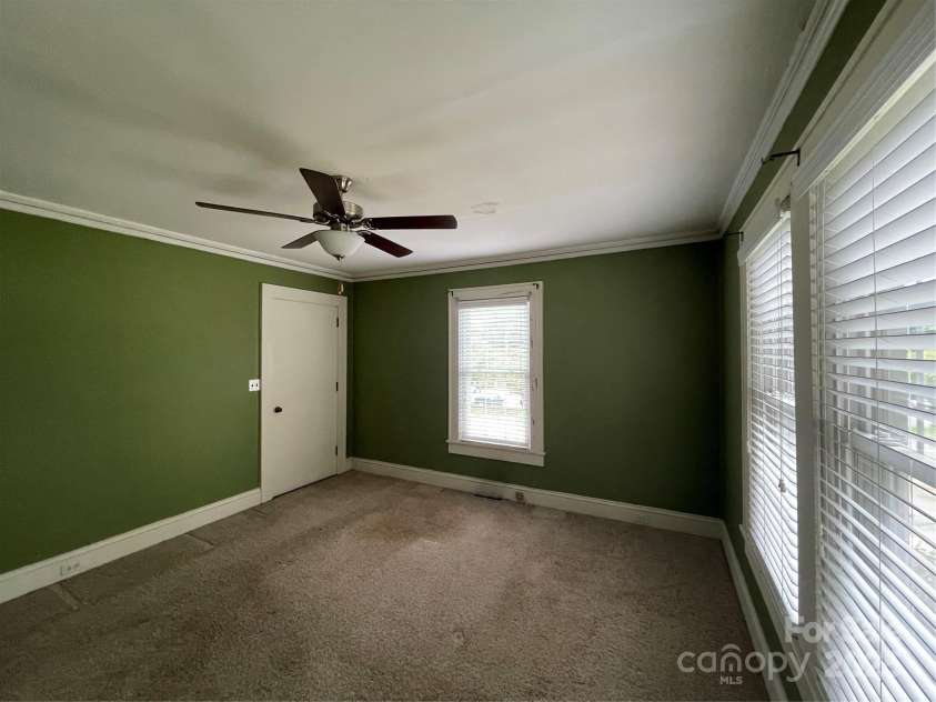 1302 A Street, Kannapolis, NC 28081.  MLS# CAR4291773, YatesRealty ID 33072. Front Bedroom