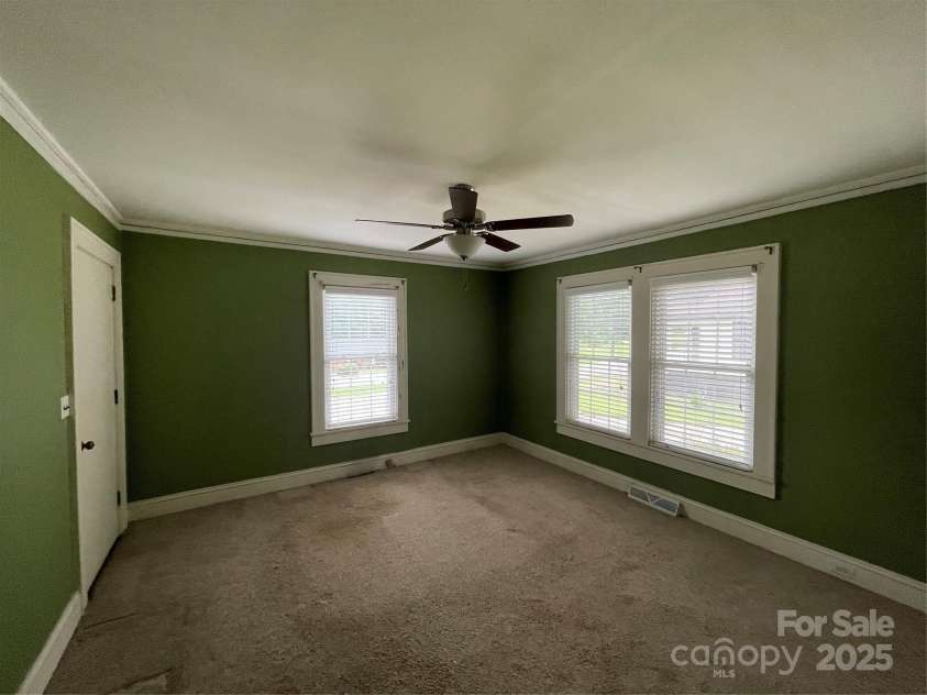 1302 A Street, Kannapolis, NC 28081.  MLS# CAR4291773, YatesRealty ID 33072. Front Bedroom