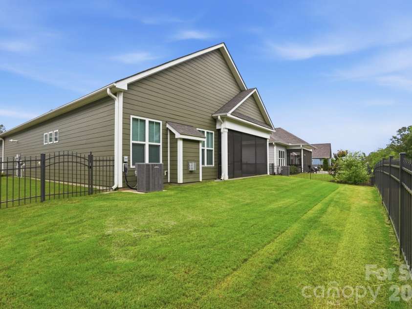 3049 Alveston Drive, Concord, NC 28027.  MLS# CAR4396492, YatesRealty ID 33073. Back View