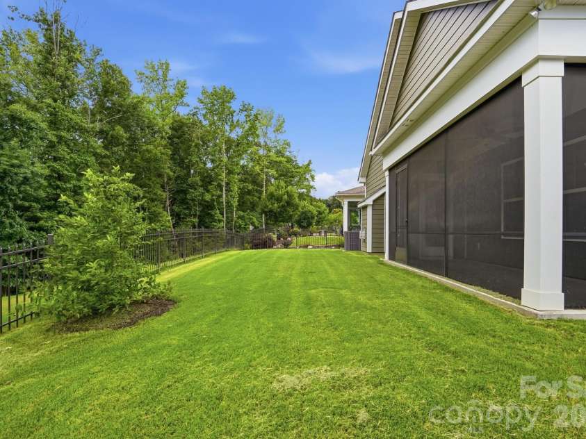 3049 Alveston Drive, Concord, NC 28027.  MLS# CAR4396492, YatesRealty ID 33073. Back Yard