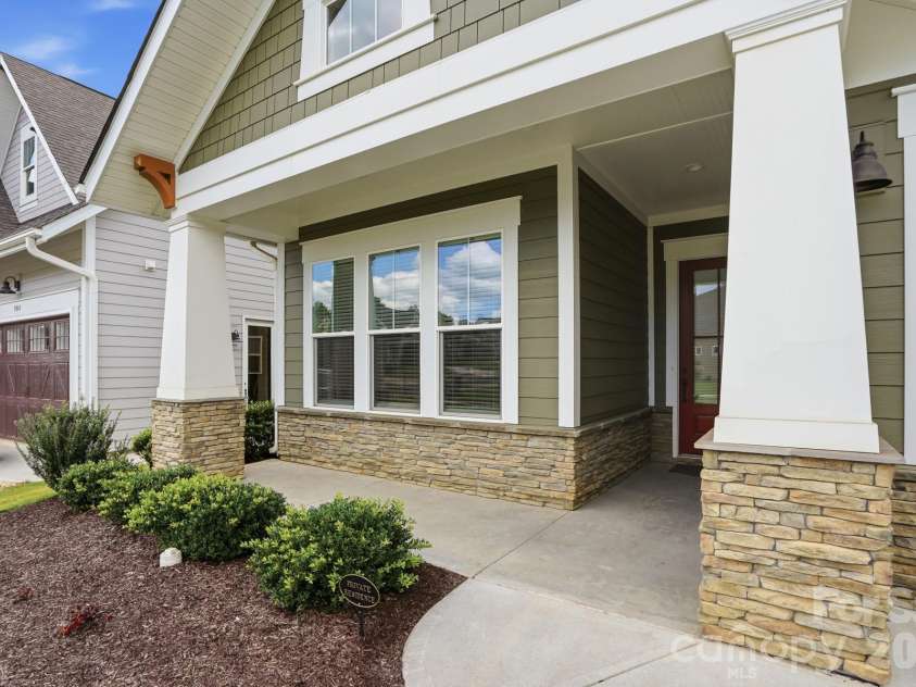3049 Alveston Drive, Concord, NC 28027.  MLS# CAR4396492, YatesRealty ID 33073. Front Porch