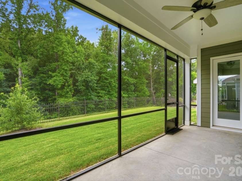 3049 Alveston Drive, Concord, NC 28027.  MLS# CAR4396492, YatesRealty ID 33073. Screen Porch