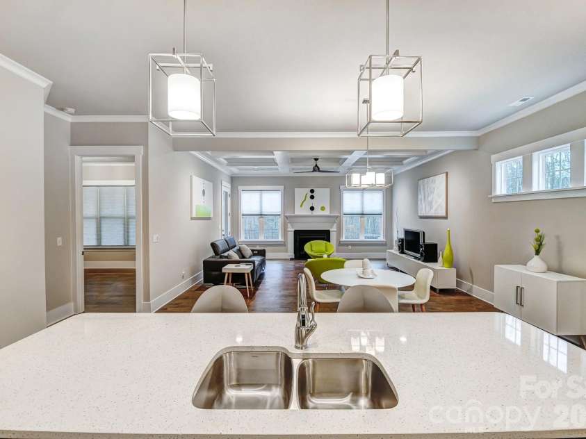 3049 Alveston Drive, Concord, NC 28027.  MLS# CAR4396492, YatesRealty ID 33073. View from Kitchen
