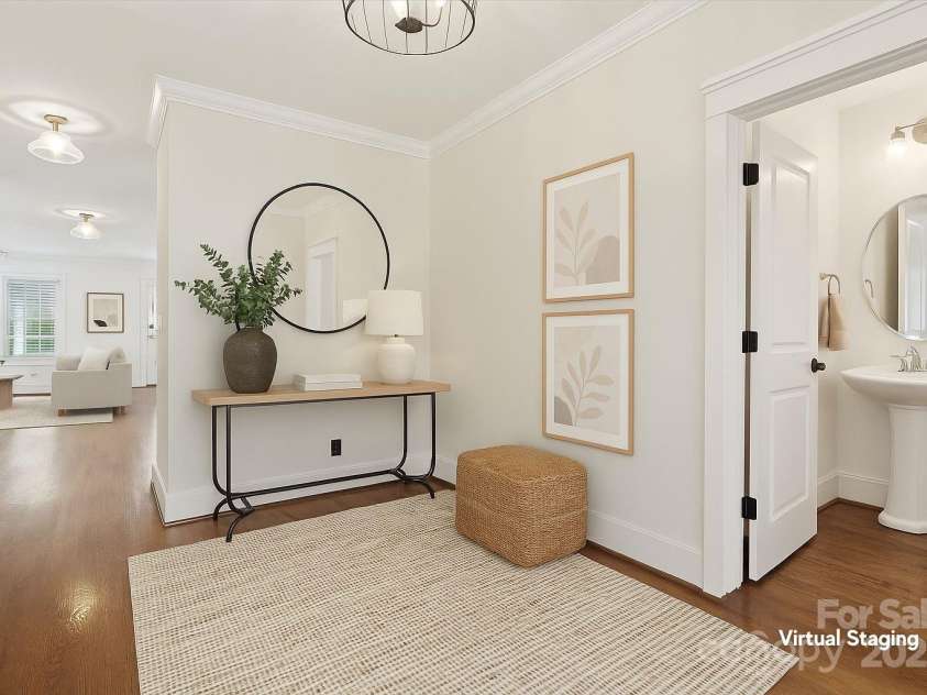 817 Digby Road, Rock Hill, SC 29730.  MLS# CAR4220717, YatesRealty ID 33076. Welcome Home to 817 Digby Road!  Virtual Staging - Foyer