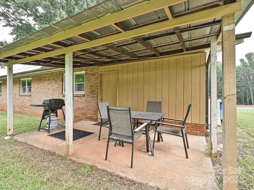 2283 Hillside Drive, Newton, NC 28658.  MLS# CAR4289056, YatesRealty ID 33077. Covered patio