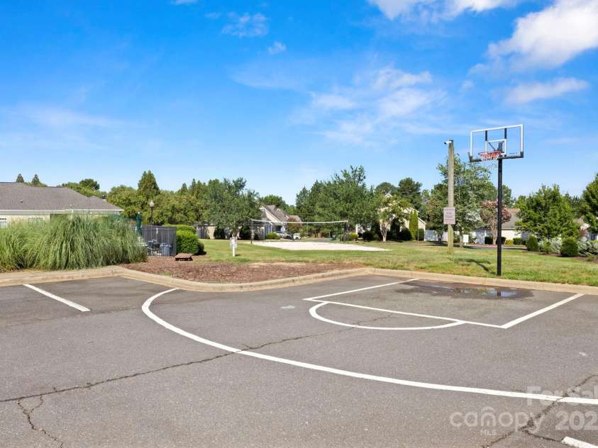 6318 Rhodins Lane, Fort Mill, SC 29707.  MLS# CAR4281464, YatesRealty ID 33078. Basketball court