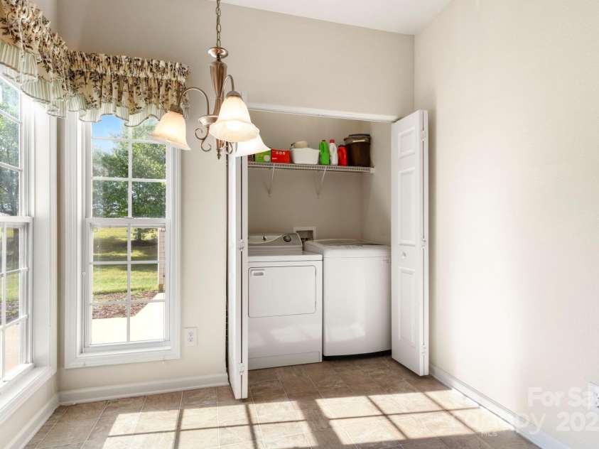 6318 Rhodins Lane, Fort Mill, SC 29707.  MLS# CAR4281464, YatesRealty ID 33078. Laundry