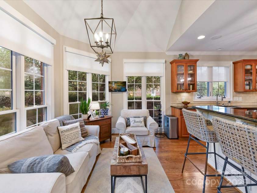 6114 Four Wood Drive, Matthews, NC 28104.  MLS# CAR4288708, YatesRealty ID 33083. 