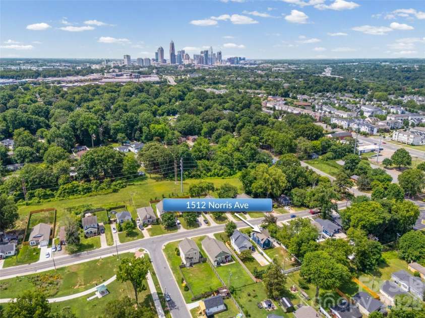 1512 Norris Avenue, Charlotte, NC 28206.  MLS# CAR4397773, YatesRealty ID 33084. 
